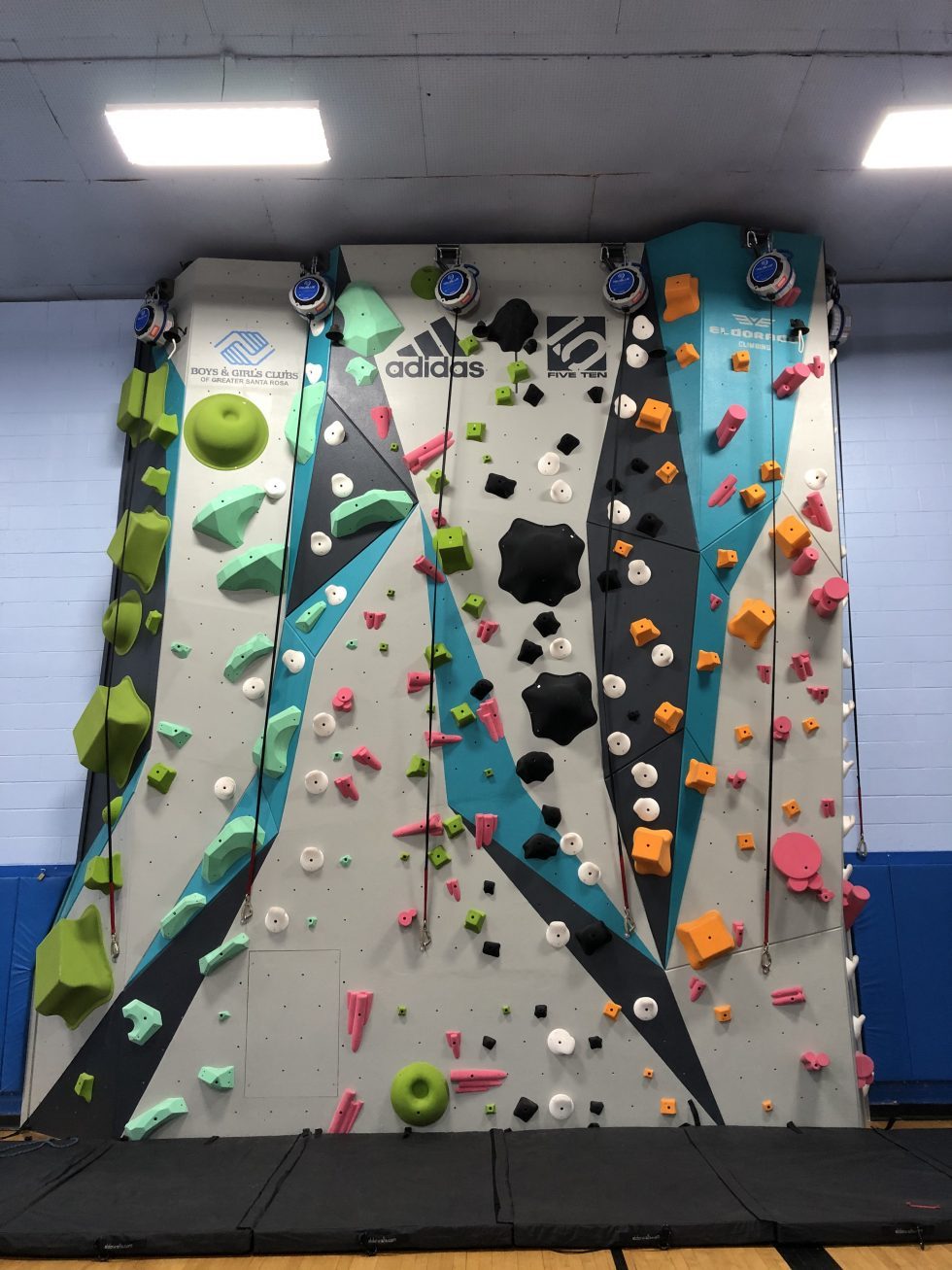 1Climb and Eldo open 5th Boys & Girls Club wall