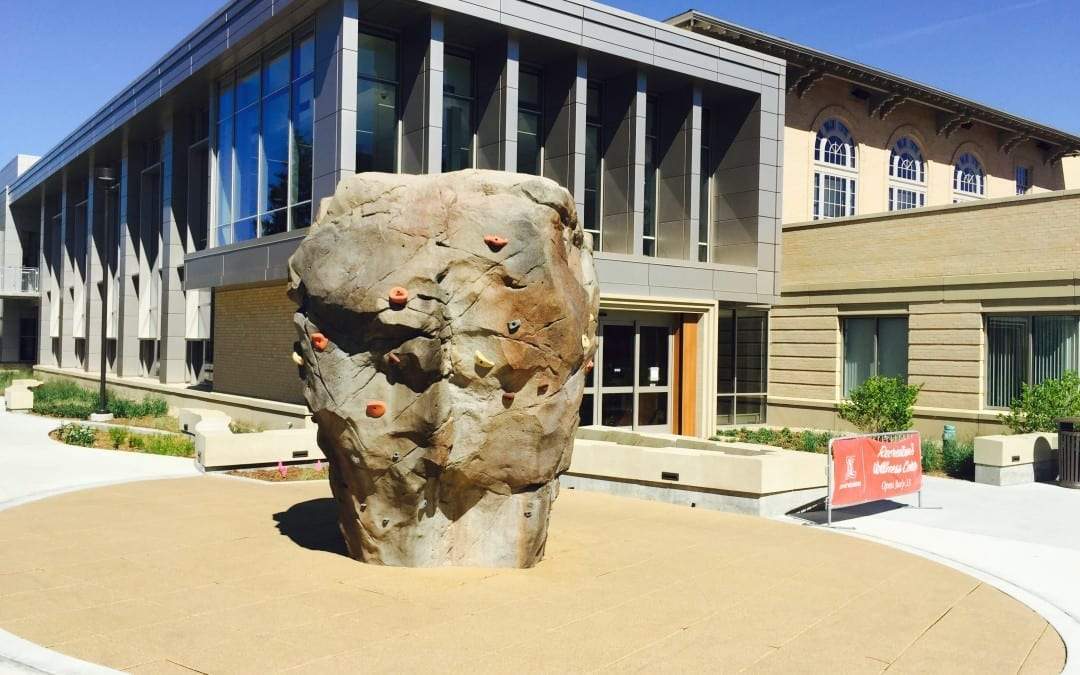 Climb on Huskers-Your Boulder is Ready!