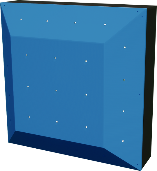 3D Square Climbing Panel