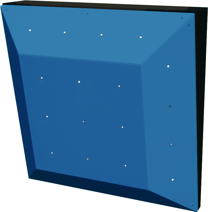 3D Square Climbing Panel