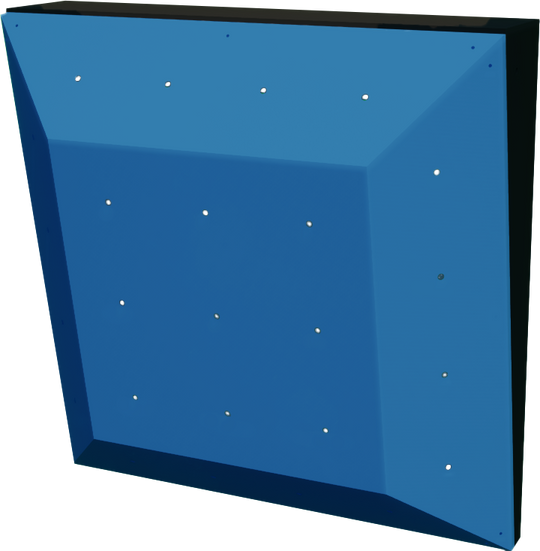 3D Square Climbing Panel