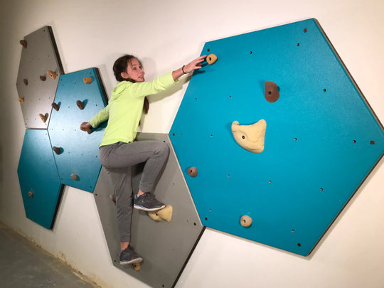 Hex Climbing Panel