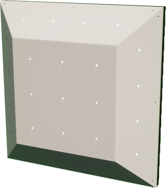 3D Square Climbing Panel