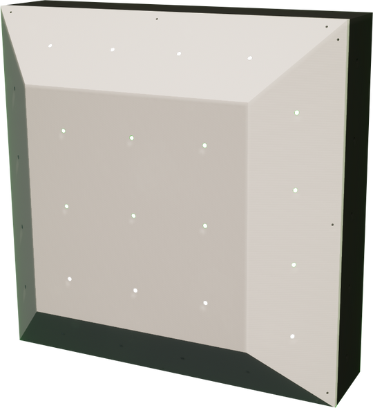 3D Square Climbing Panel