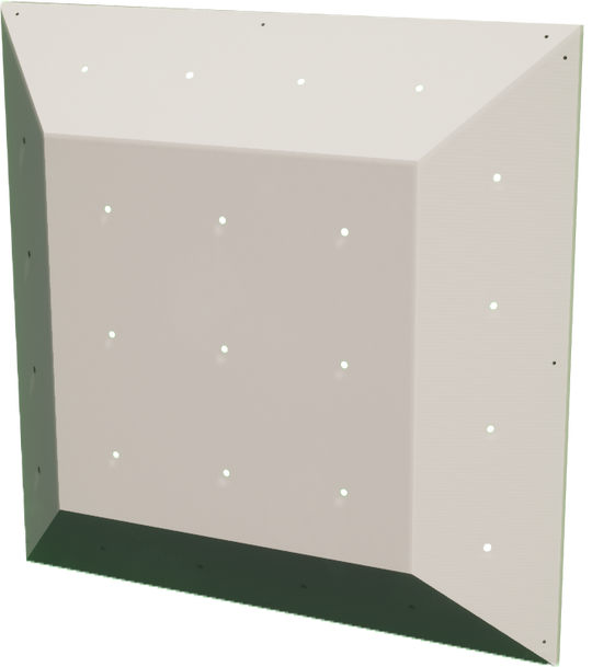 3D Square Climbing Panel