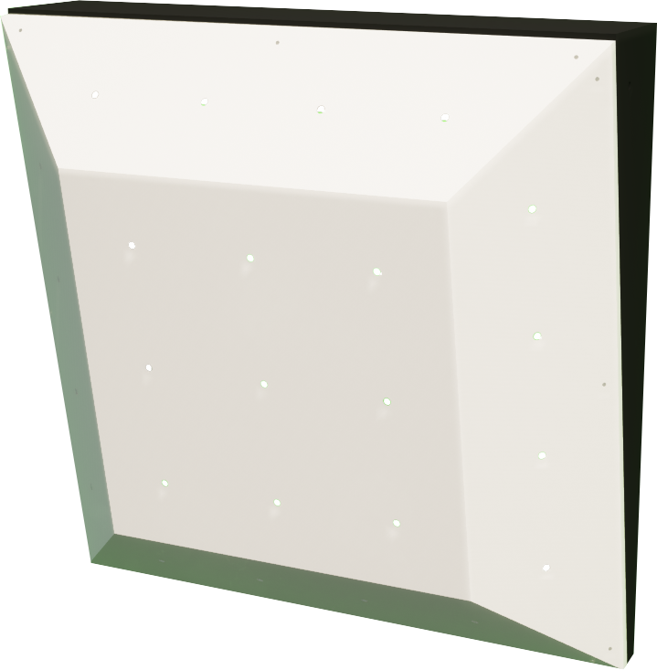3D Square Climbing Panel