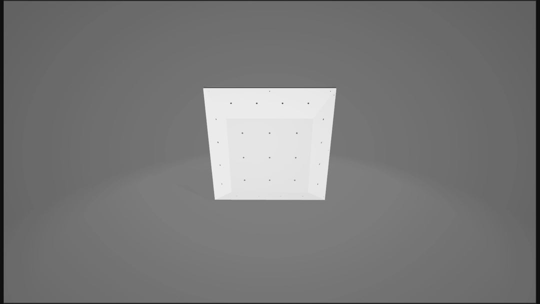 3D Square Climbing Panel