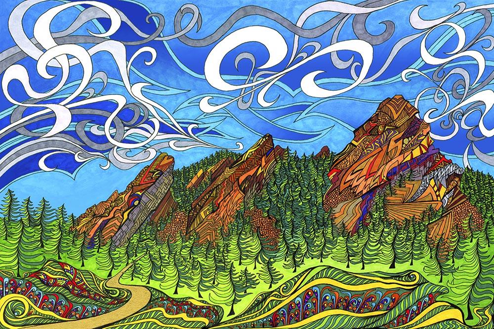 Flatirons Canvas Set