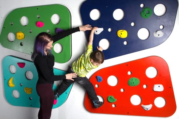 Basement Playroom Upgrade: Install Indoor Climbing Walls for Kids