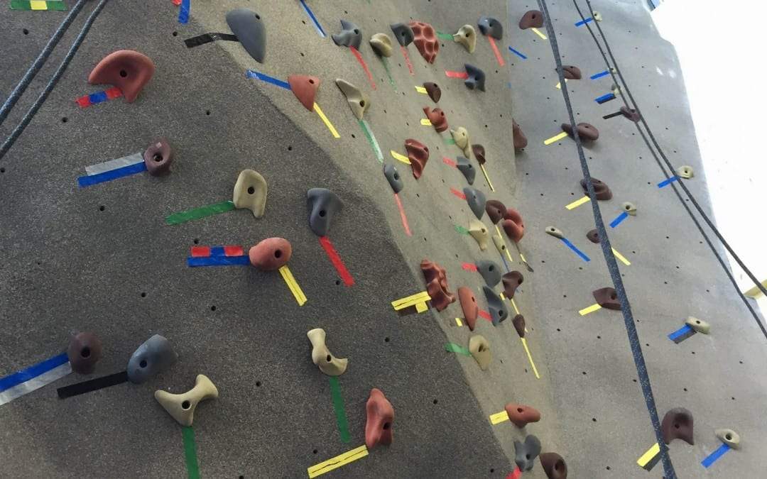 Catonsville Family Center YMCA Rock Climbing Wall is Ready!
