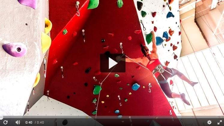 Beautiful 40 sec video of the new Cornell Rock Climbing Wall