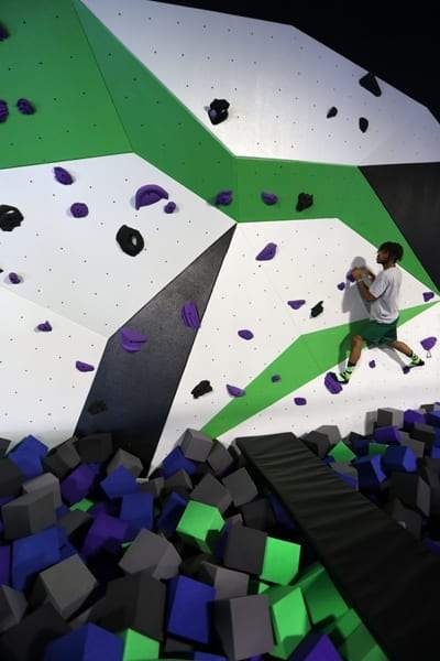 Eldo adds bouldering wall to Spider Monkey Extreme Sports
