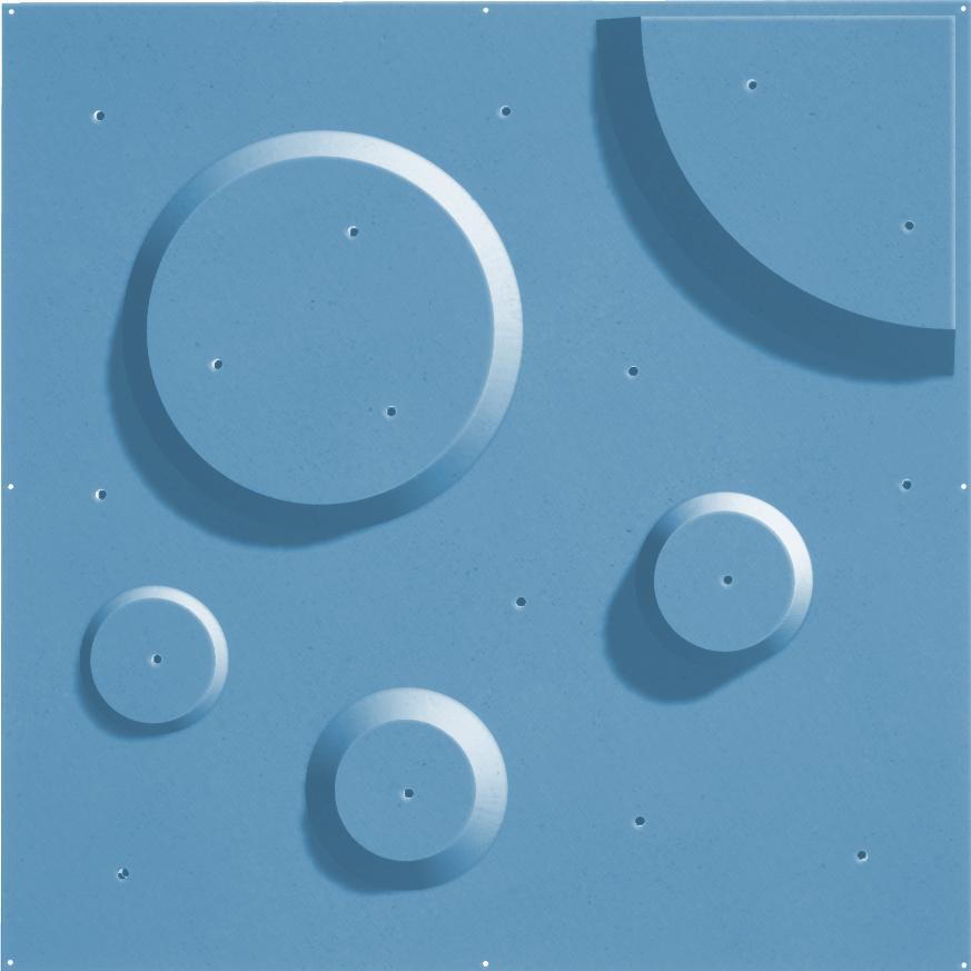 Bubbles Climbing Panel DIY Panel Eldowalls Ocean Blue